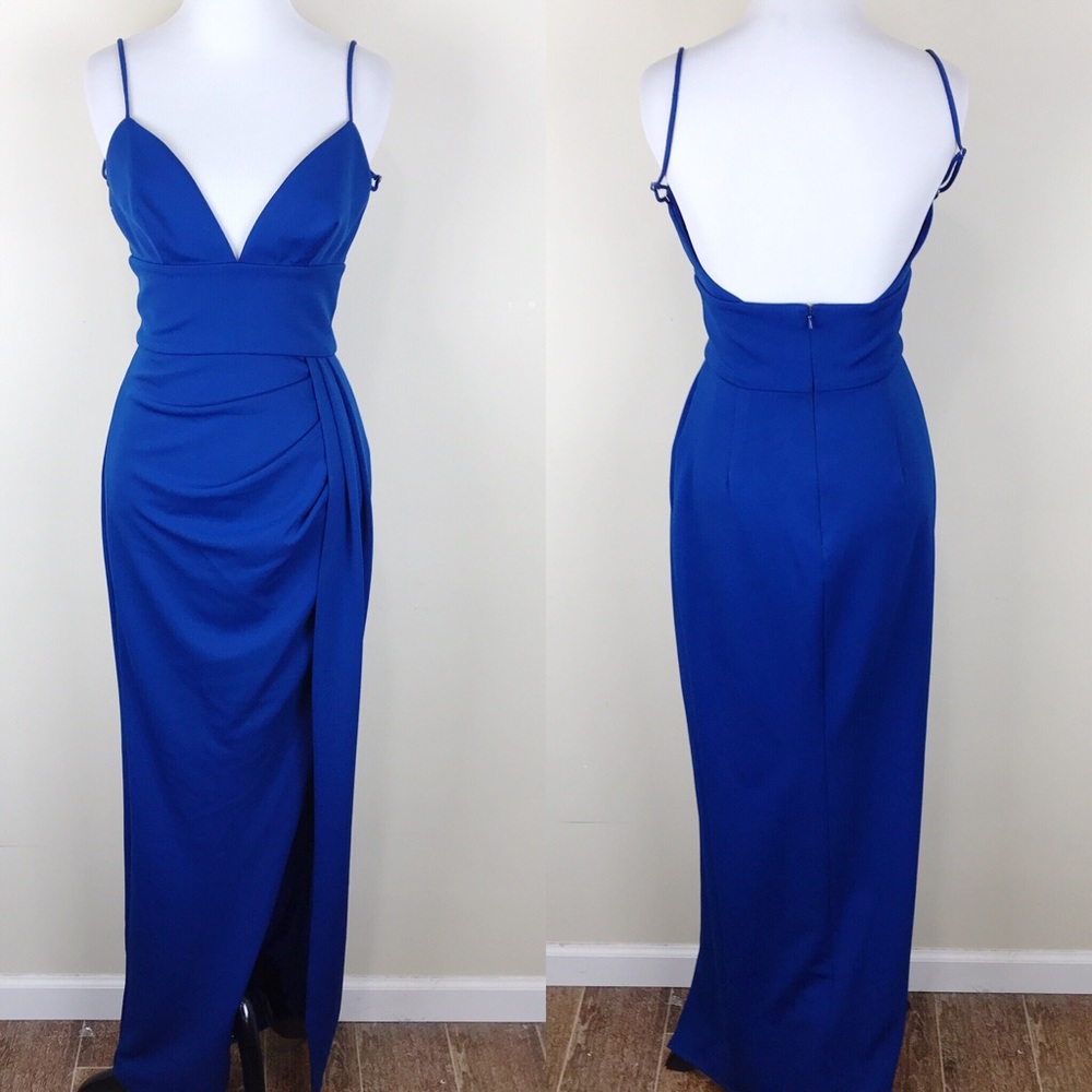 Katie May Reconcile Gown Maxi Ocean Blue XS